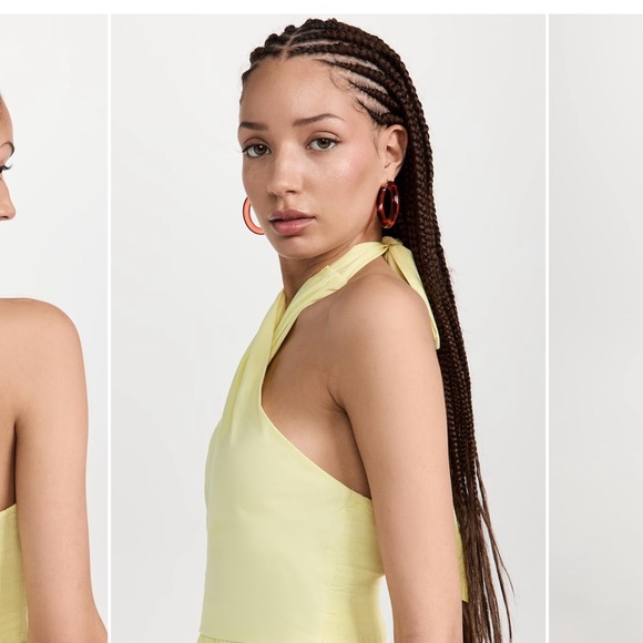 NWT Staud Smocked Kai Top in Sunray - Picture 4 of 5